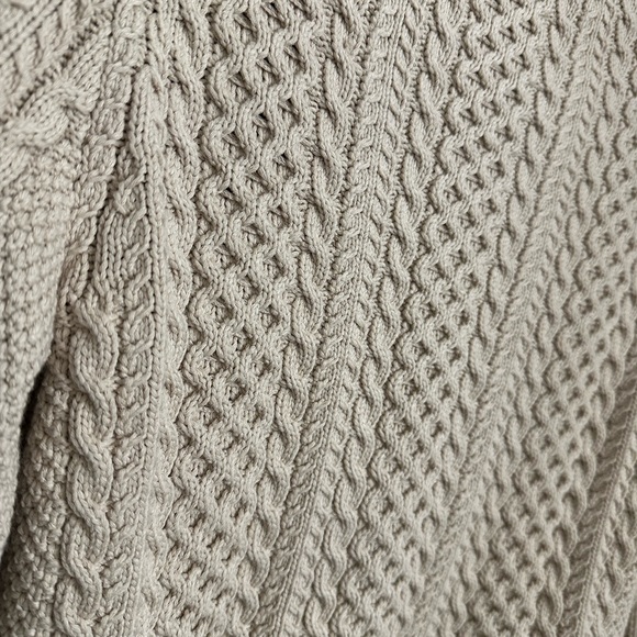 NWOT J. Crew Cropped Cable Knit Sweater Lady Jacket Size Small - Picture 7 of 9